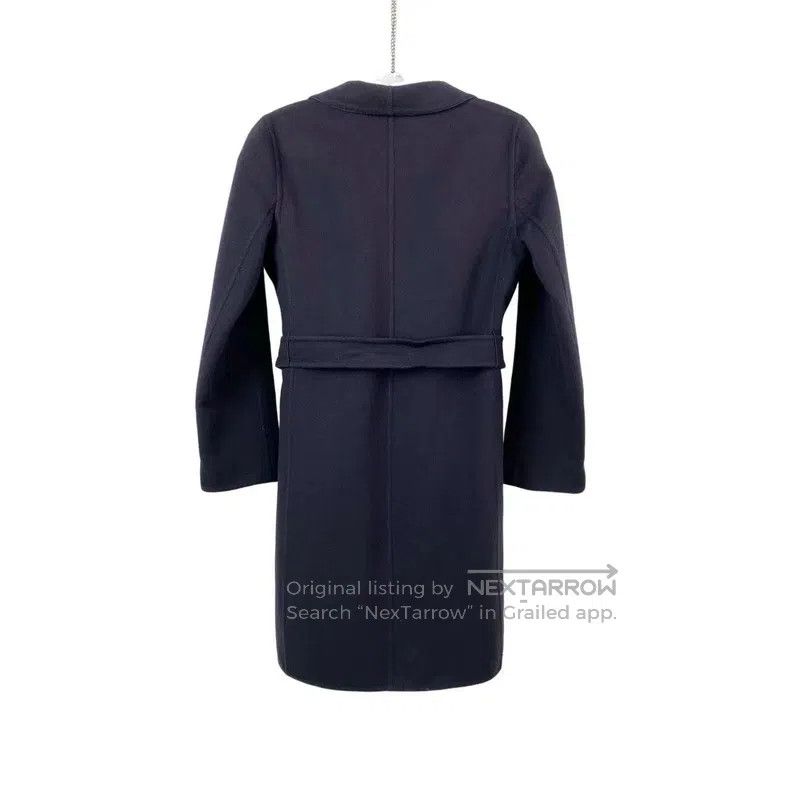 Max Mara Max Mara Dark blue belted coat Size XS / US 0-2 / IT 36-38 - 2 Thumbnail