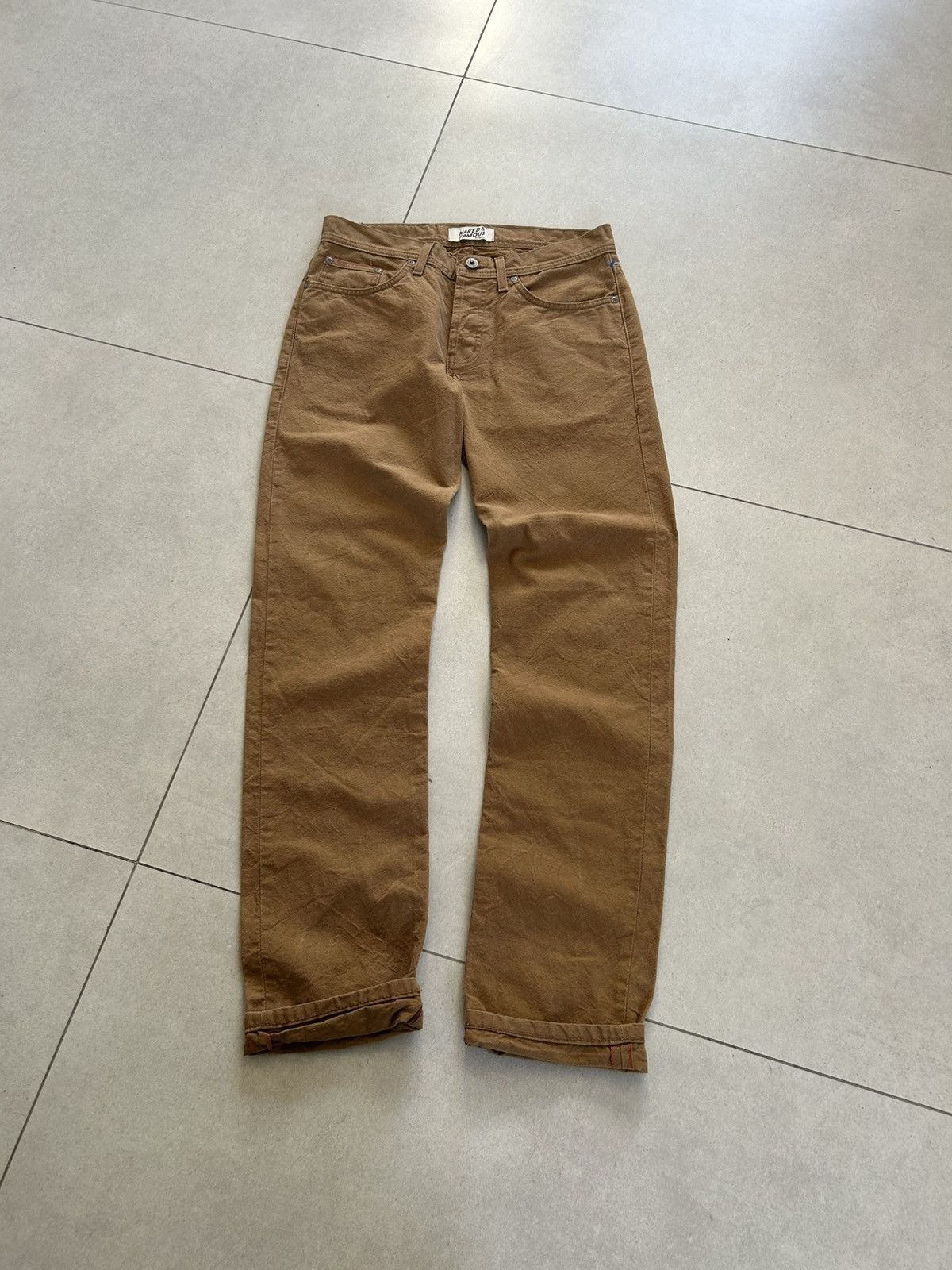 Naked & Famous Naked & Famous Duck Canvas Selvdedge Denim Size US 31 - 1 Thumbnail