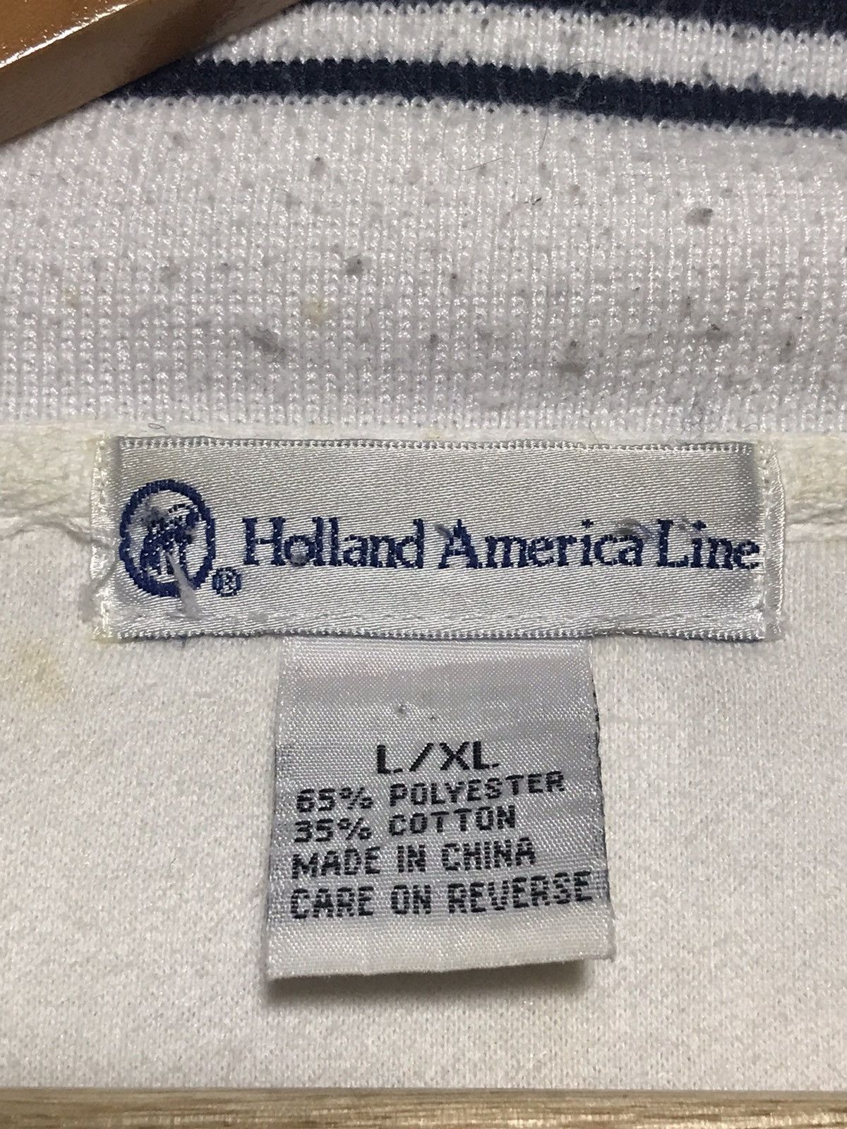 Vintage Vintage Holland America Line Halfzipper Sweatshirt Size US L / EU 52-54 / 3 - 7 Thumbnail