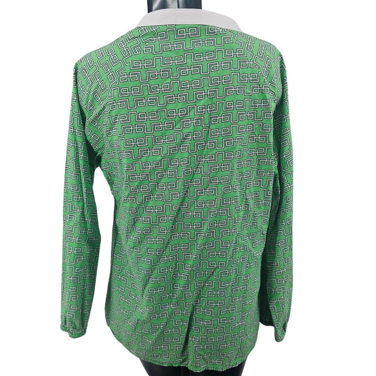 Peter Millar Masters Peter Millar Grass Green Geometric Golf Tunic Top M Size M / US 6-8 / IT 42-44 - 2 Thumbnail