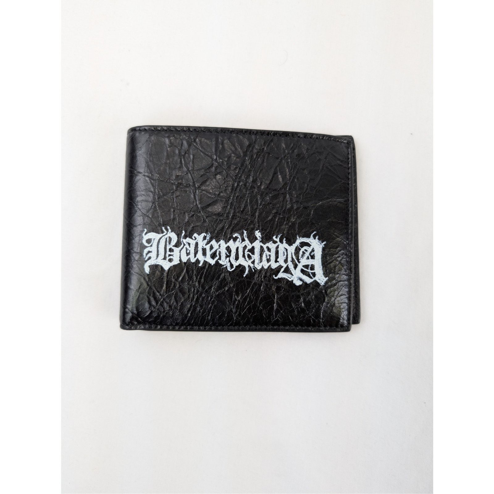 Balenciaga o1rshd1 Size: OS / Men's Cash Squared Folded Wallet in Black Size ONE SIZE - 2 Thumbnail