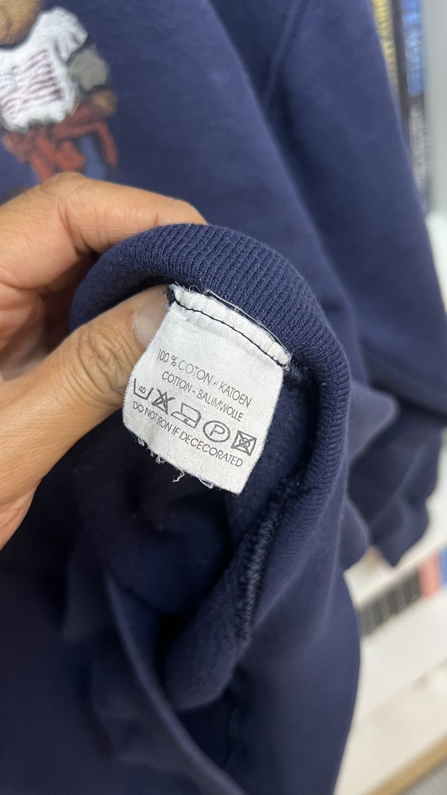 Japanese Brand Fil A Fil Paris Polo Bear Sweatshirt Size US L / EU 52-54 / 3 - 6 Thumbnail