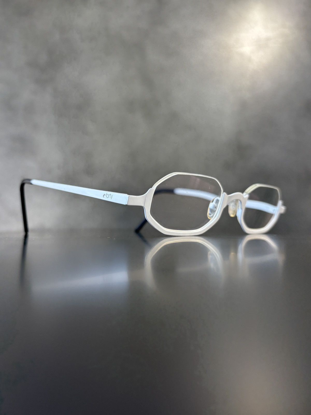 Other Alain Afflelou Eyeglasses Metal Half Rim Frames Drop e-forty Size ONE SIZE - 12 Thumbnail