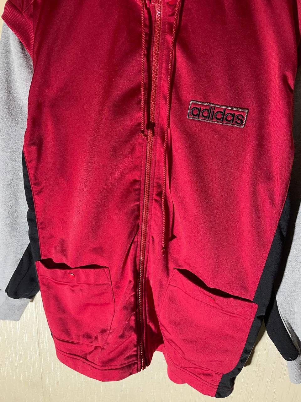 Adidas × Vintage Adidas Vintage 00s Patch Zip Up Hoodie Size US M / EU 48-50 / 2 - 3 Thumbnail