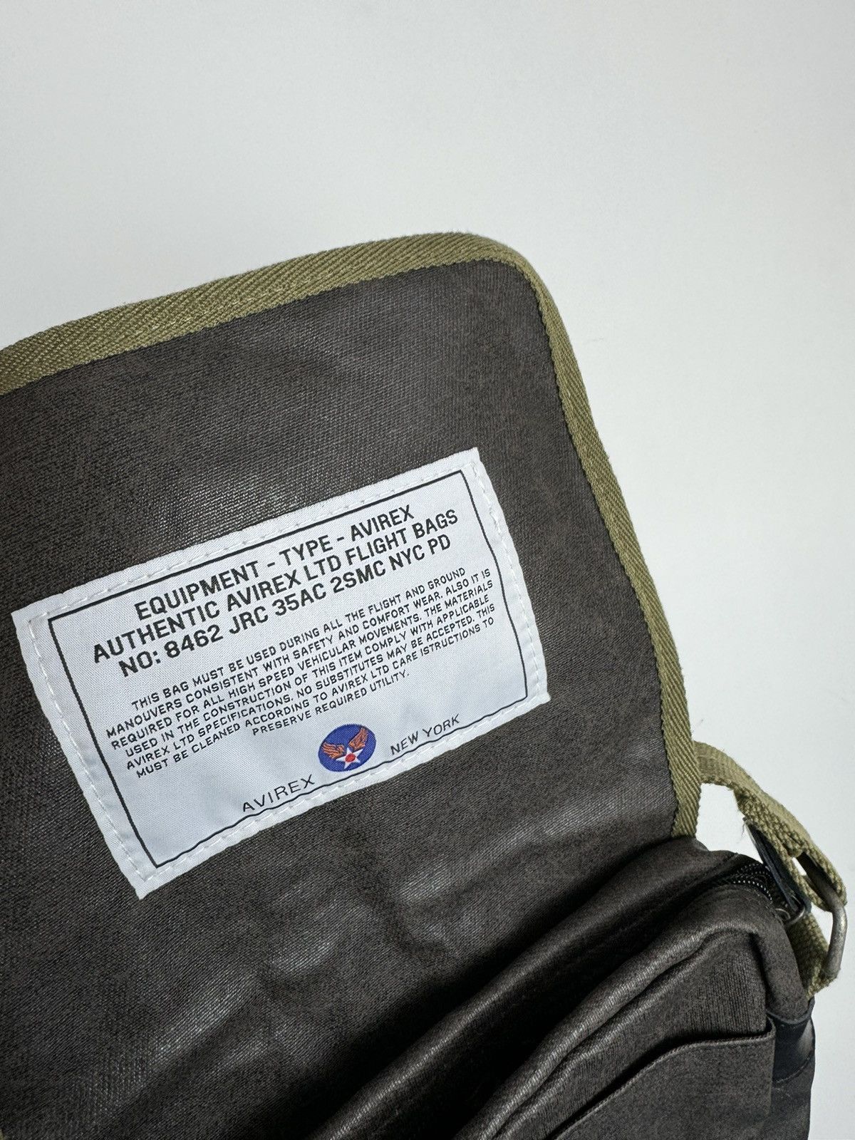 Avirex Avirex Ltd Civilian & Military Flight Bag Size ONE SIZE - 5 Thumbnail