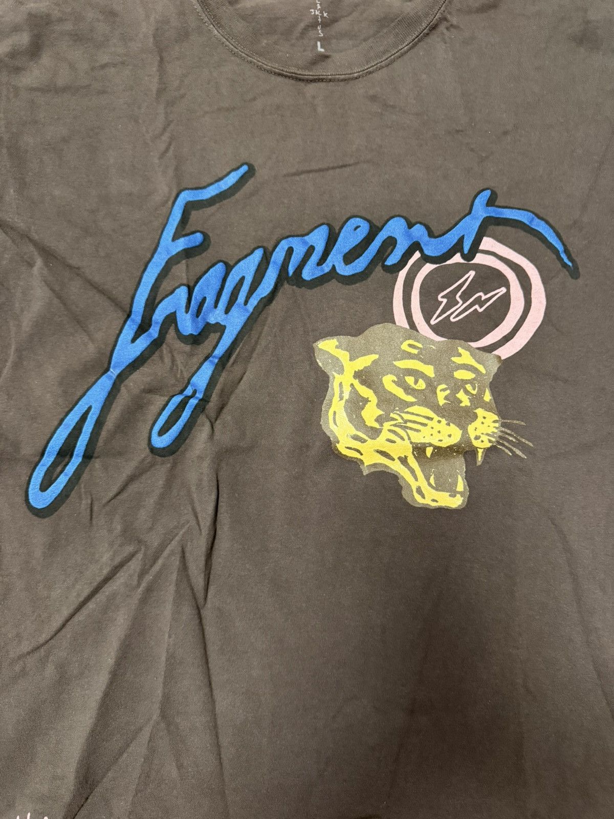 Fragment Design × Kaws × Travis Scott Fragment Design x Travis Scott Tiger T-shirt Size US L / EU 52-54 / 3 - 2 Thumbnail