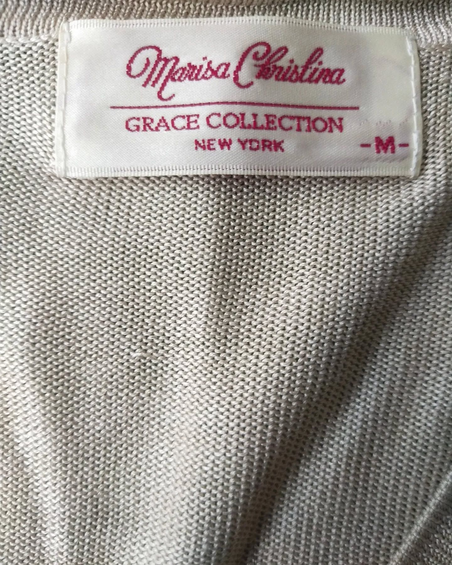Japanese Brand × Vintage Marisa Christina Stained Cardigan Size M / US 6-8 / IT 42-44 - 4 Thumbnail