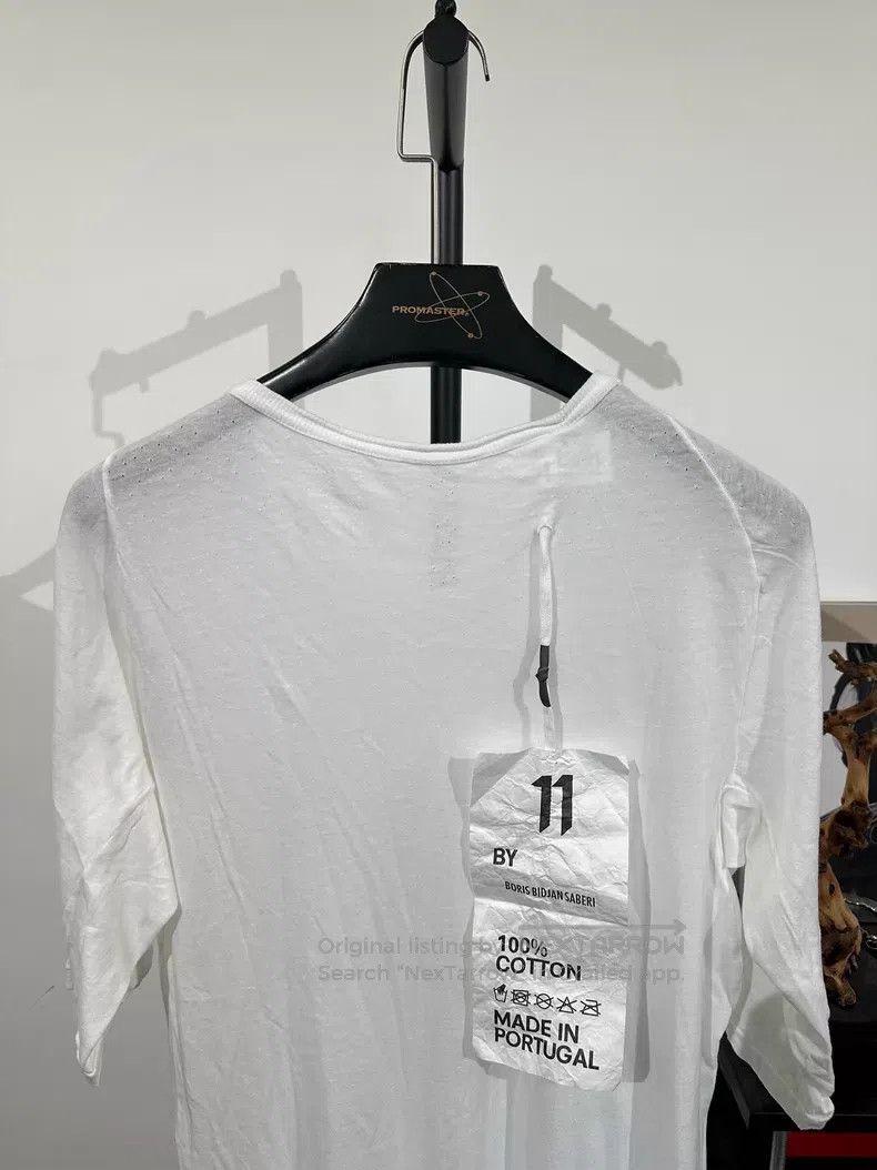 Boris Bidjan Saberi Boris Bidjan Saberi 11by bbs distressed crewneck short sle Size US M / EU 48-50 / 2 - 3 Thumbnail