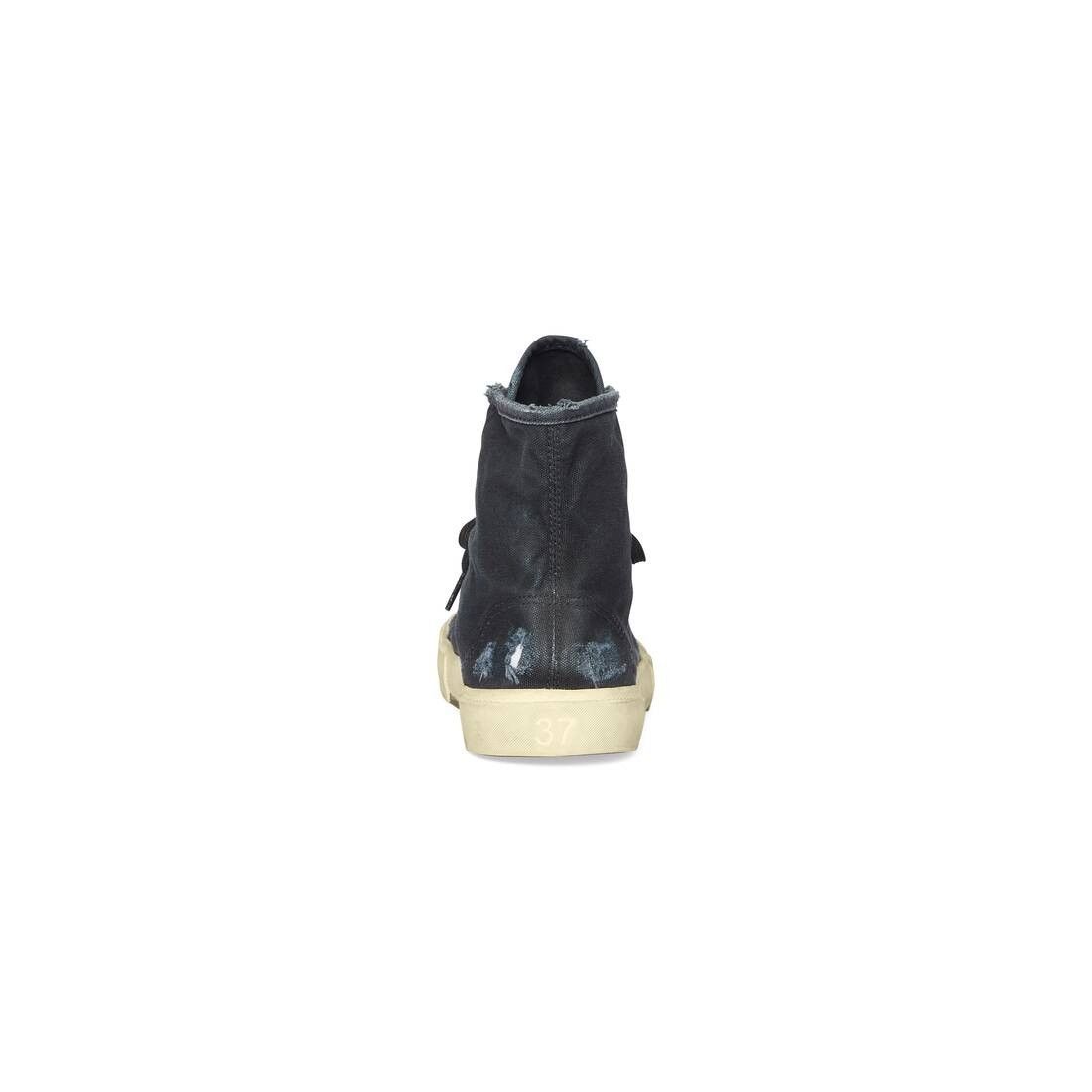 Balenciaga o1tr1nto0625 Paris High Top Sneakers in Black Size US 11 / IT 41 - 5 Thumbnail
