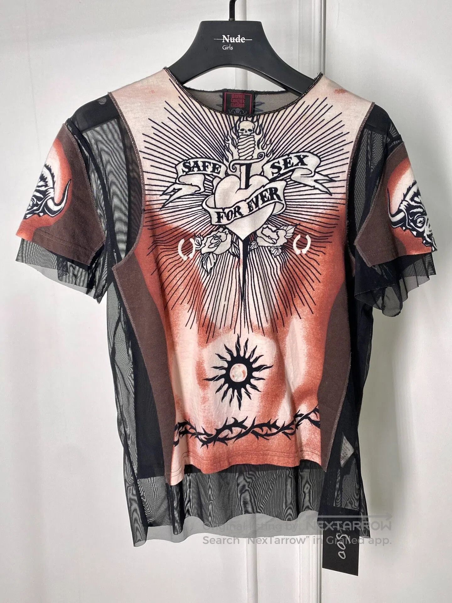 Jean Paul Gaultier Jean Paul Gaultier Dragon Print Top. Size L / US 10 / IT 46 - 1 Thumbnail