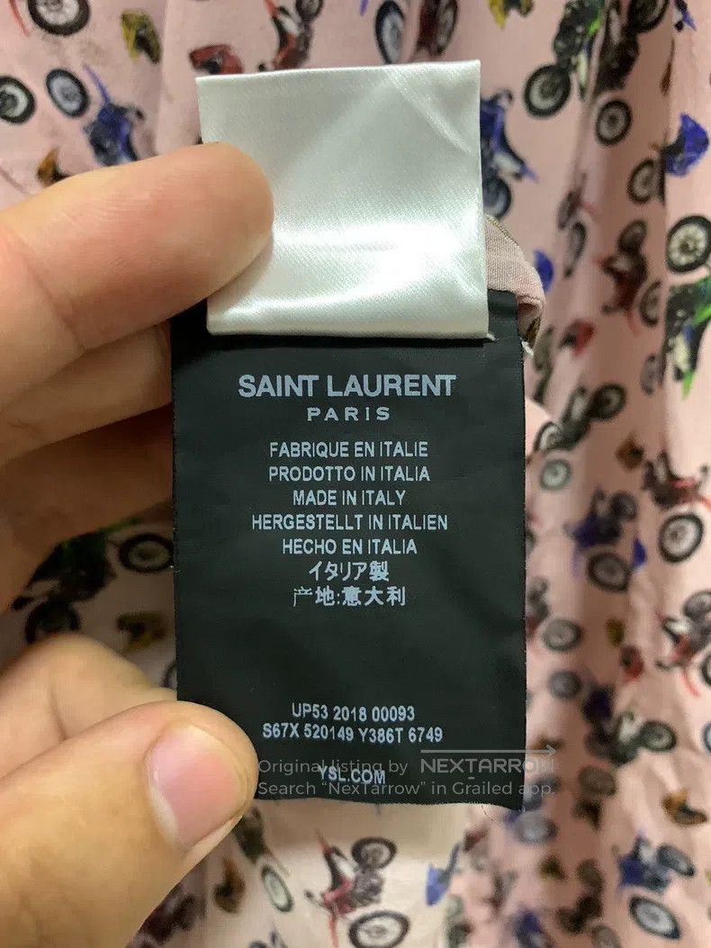 Saint Laurent Paris Saint Laurent Paris Pink Double Pocket Motorcycle Mulberry Size XS / US 0-2 / IT 36-38 - 4 Thumbnail