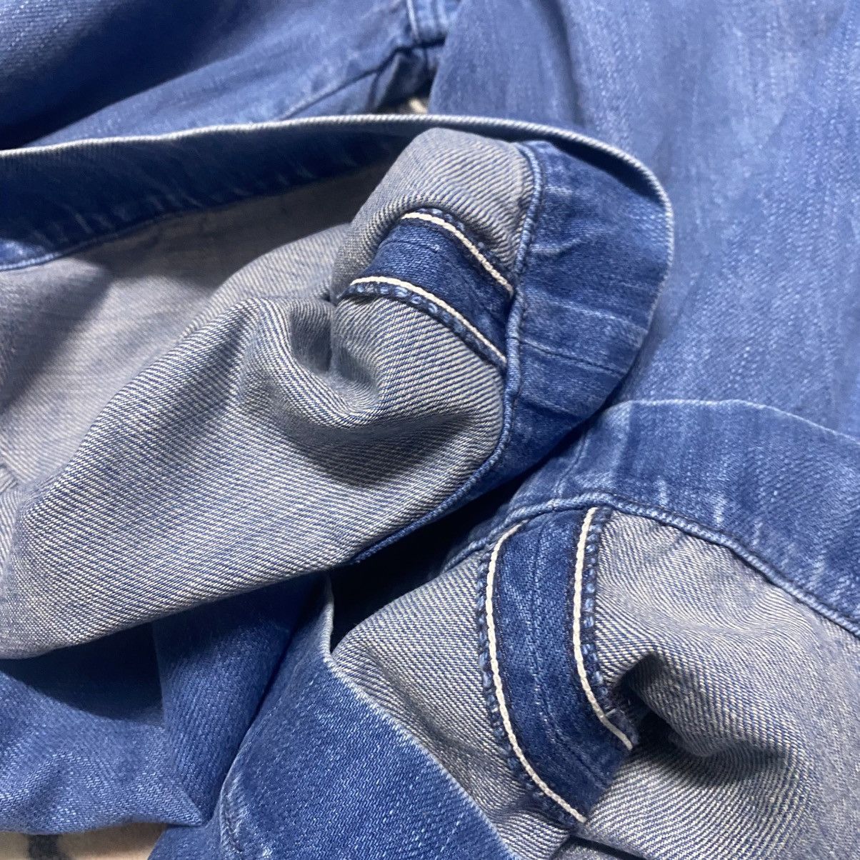 45rpm 45rpm Denim Wide Leg Fatigue Pants Size US 30 / EU 46 - 19 Thumbnail