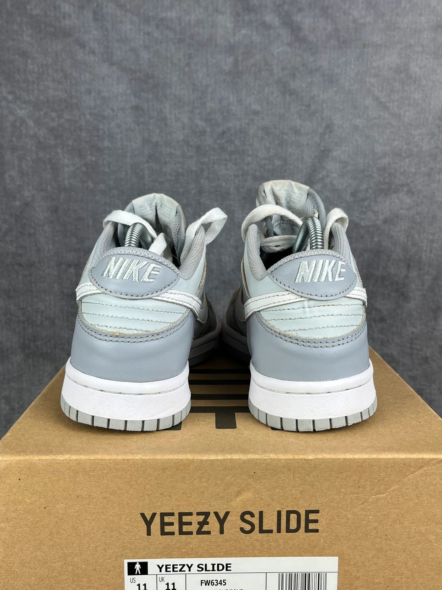 Nike Nike Dunk Low grey vintage sneakers Size US 5 / EU 37 - 3 Thumbnail