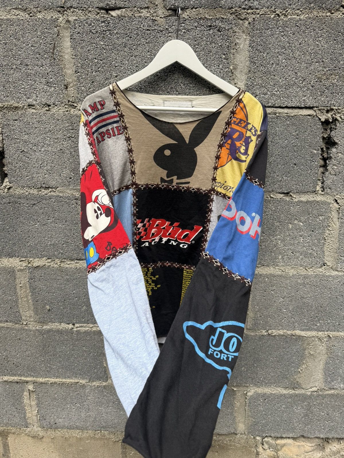 AW02 Number (N)ine Patchwork Longsleeve