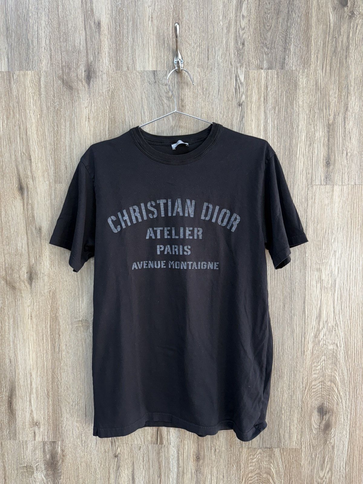 Dior Christian Dior Black Atlier Short Sleeve Size US S / EU 44-46 / 1 - 1 Thumbnail