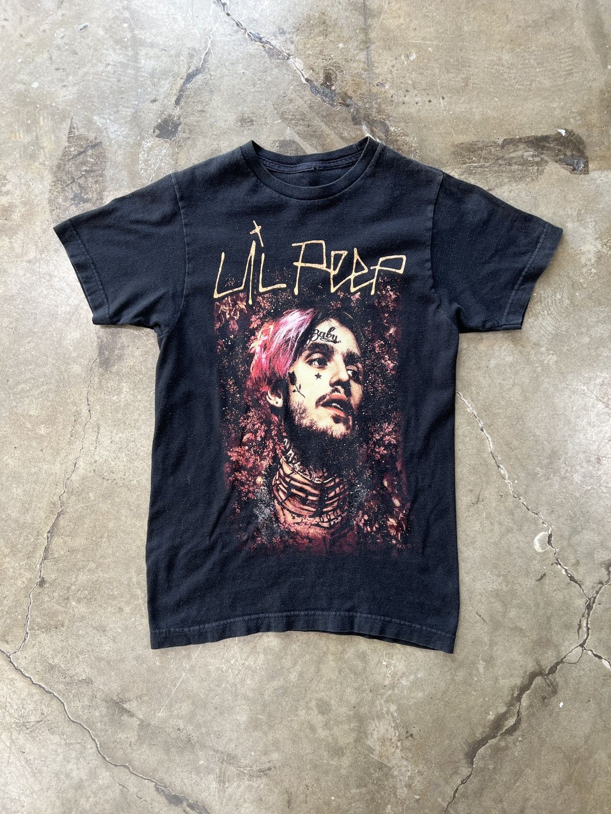 Band Tees Lil Peep Portrait Tee Small Size US S / EU 44-46 / 1 - 2 Thumbnail