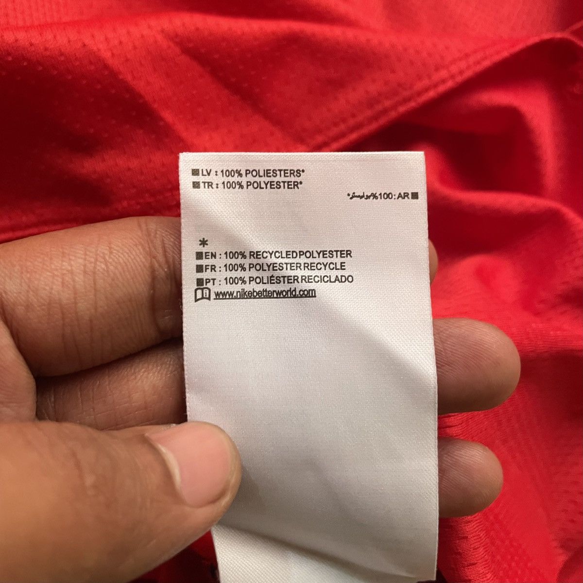 Nike 2007 2008 MUFC 7 Ronaldo Jersey Home UCL Size US L / EU 52-54 / 3 - 13 Thumbnail
