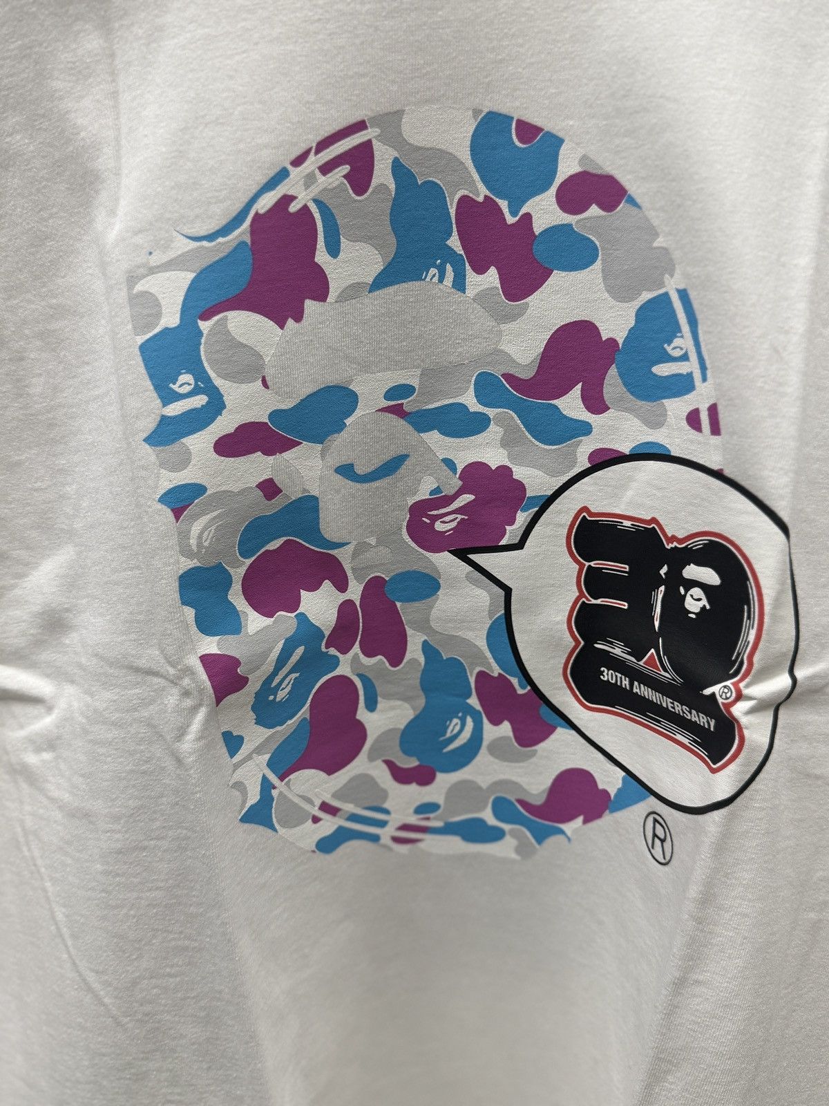 Bape BAPE Store Yokohama Bape 30th Anniversary Ape Head Tee NWT Size US M / EU 48-50 / 2 - 2 Thumbnail