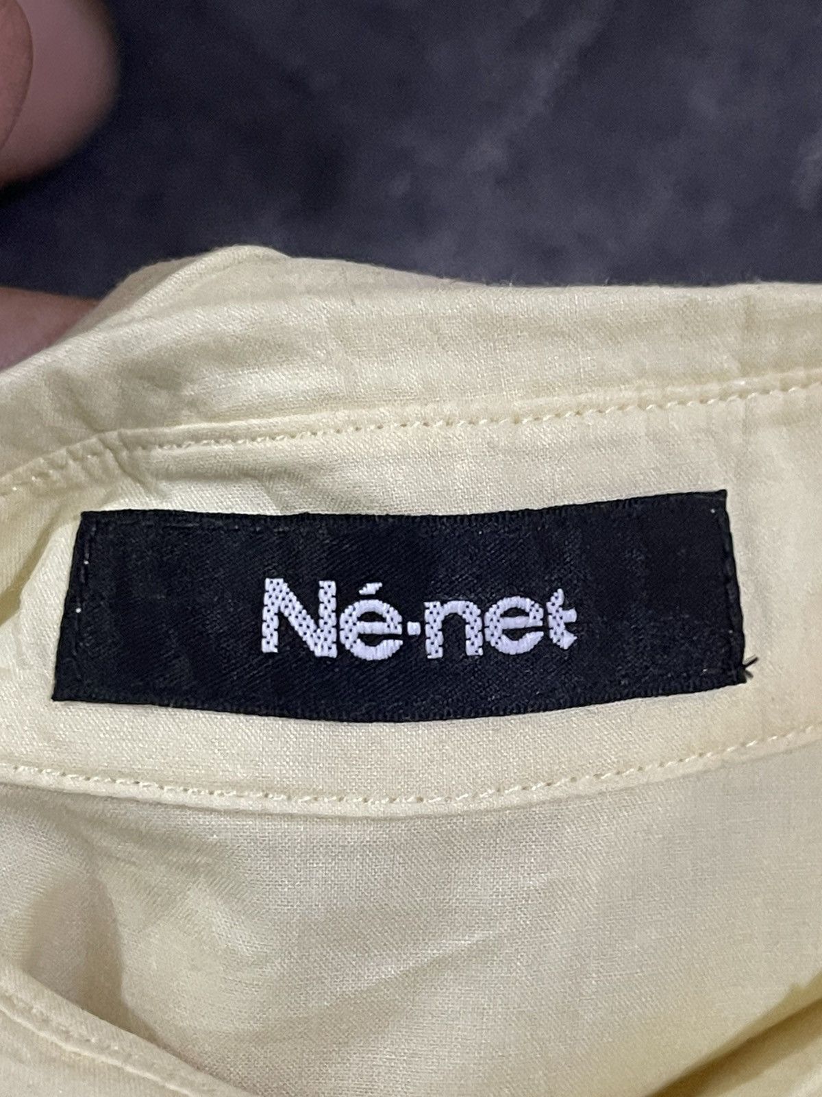 Ne-Net Ne Net By Issey Miyake X Biscuit shirts Size M / US 6-8 / IT 42-44 - 4 Thumbnail
