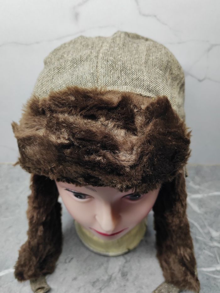Japanese Brand Vintage Y2k Ushanka Trapper Fur Earflap Cap Hat Size ONE SIZE - 3 Thumbnail