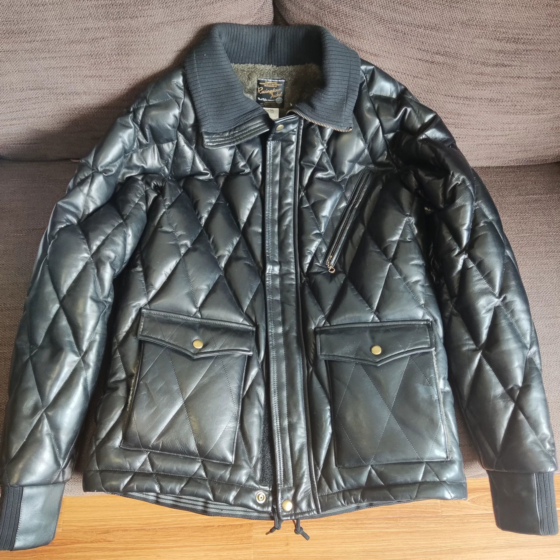 WEST RIDE WEST RIDE Horse Leather Down Jacket Size US M / EU 48-50 / 2 - 1 Thumbnail