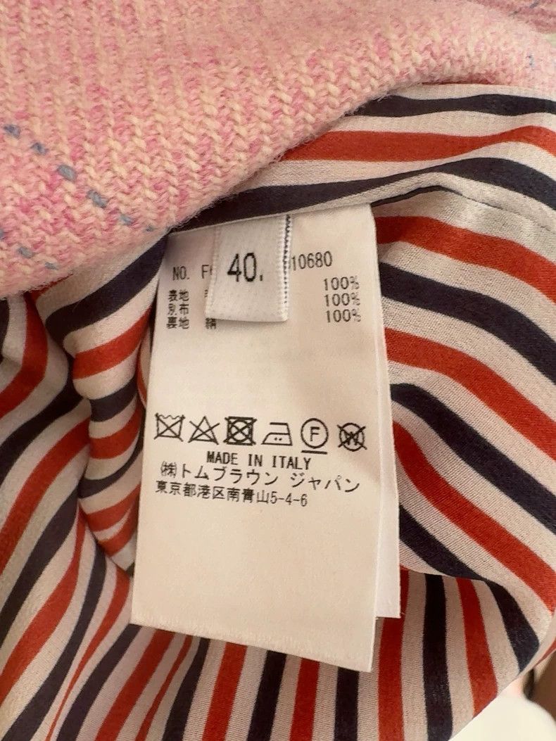 Thom Browne Thom Browne Autumn/winter pink wool dress Size 26" / US 2 / IT 38 - 4 Thumbnail
