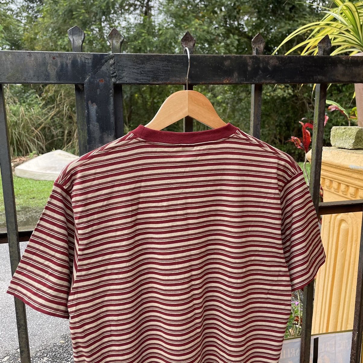 Designer × Vintage × Yohji Yamamoto 🔥🇯🇵NOS Unworm Sacsny Ysaccs By Yohji Yamamoto Striped Tee Size US M / EU 48-50 / 2 - 3 Thumbnail