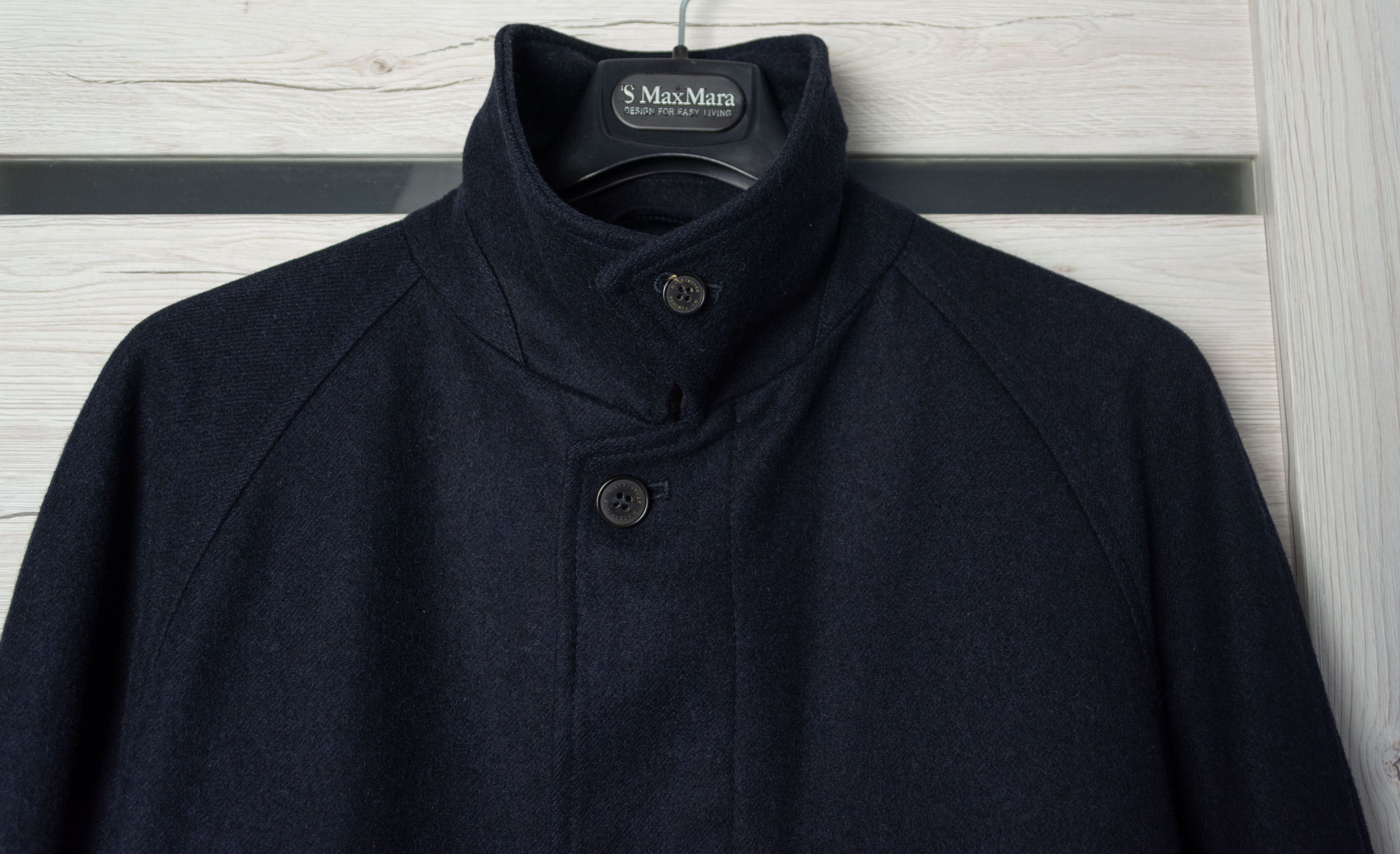 Mackintosh MACKINTOSH fox brother navy wool coat Classic Size US M / EU 48-50 / 2 - 5 Thumbnail