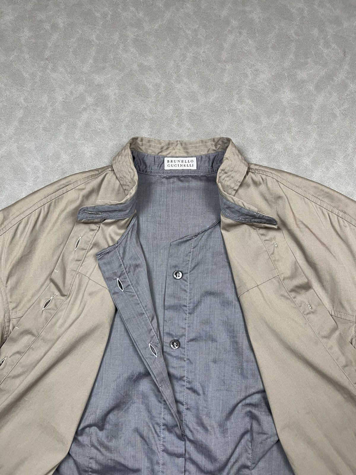 Brunello Cucinelli Brunello Cucinelli hybrid button up Size S / US 4 / IT 40 - 8 Thumbnail
