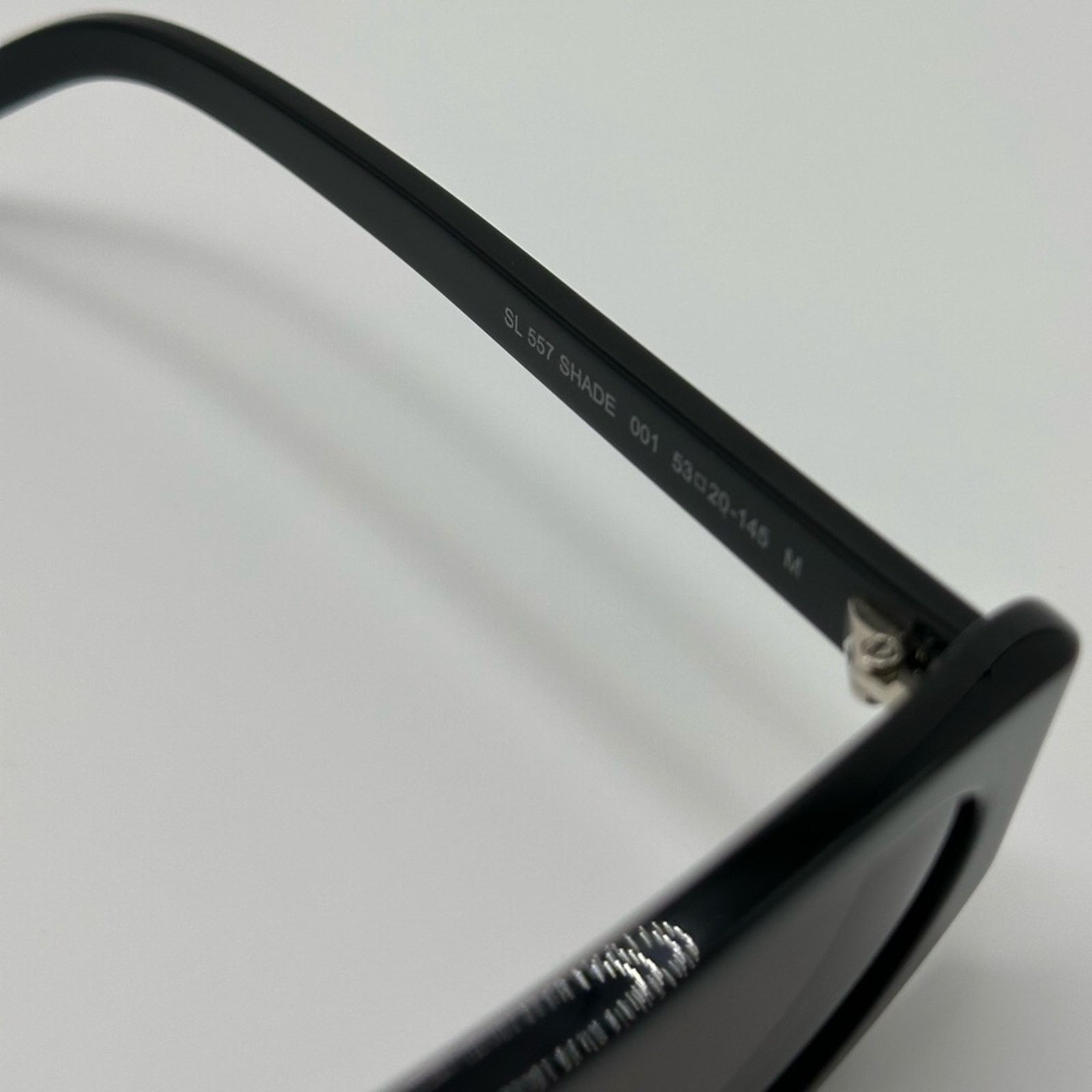 Yves Saint Laurent BRAND NEW SAINT LAURENT SUNGLASSES SL557 SHADE 001 Black Size ONE SIZE - 9 Thumbnail
