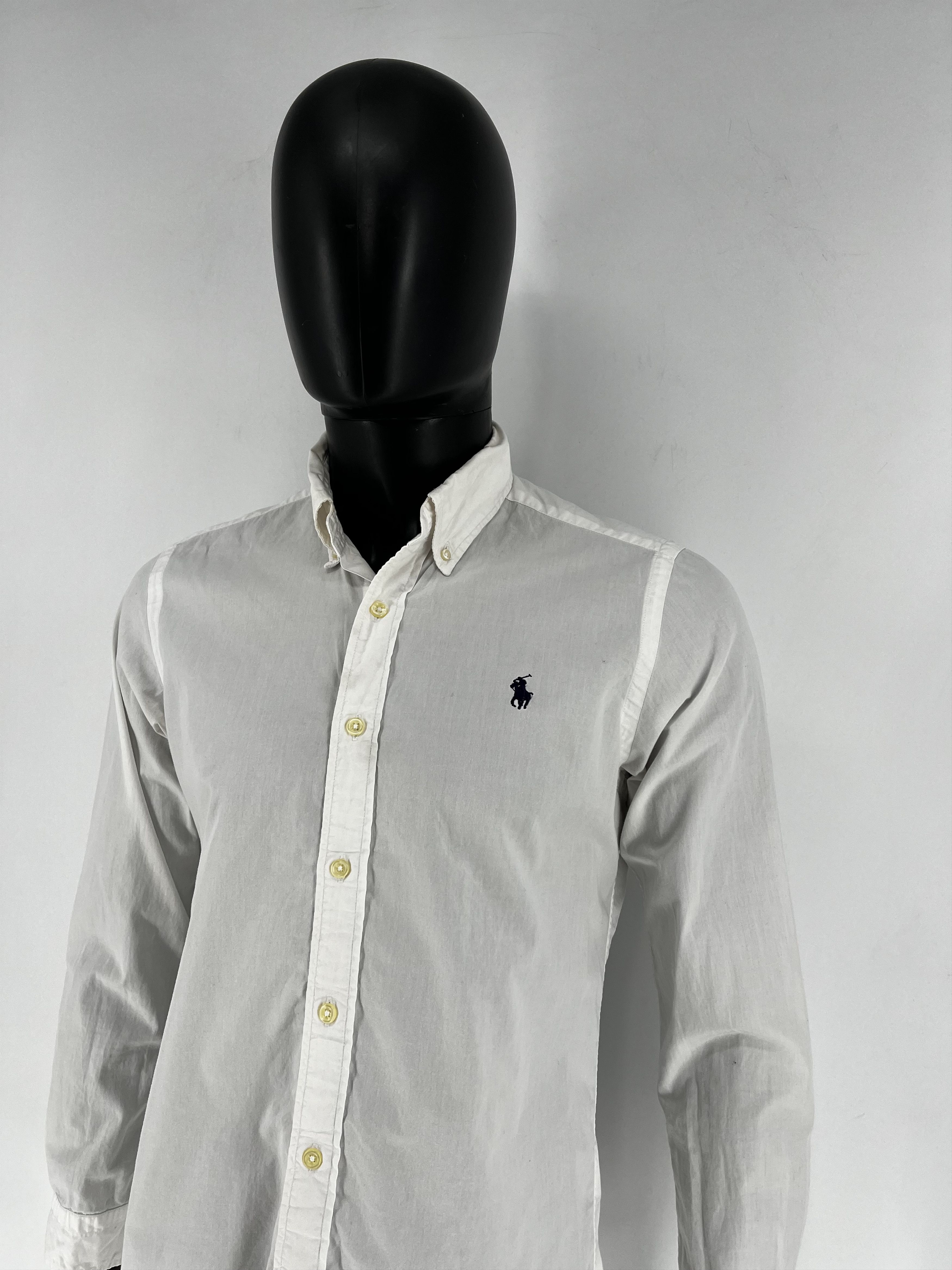 Polo Ralph Lauren × Ralph Lauren Vintage White Shirt Polo Ralph Lauren Size S Rare Size US S / EU 44-46 / 1 - 4 Thumbnail