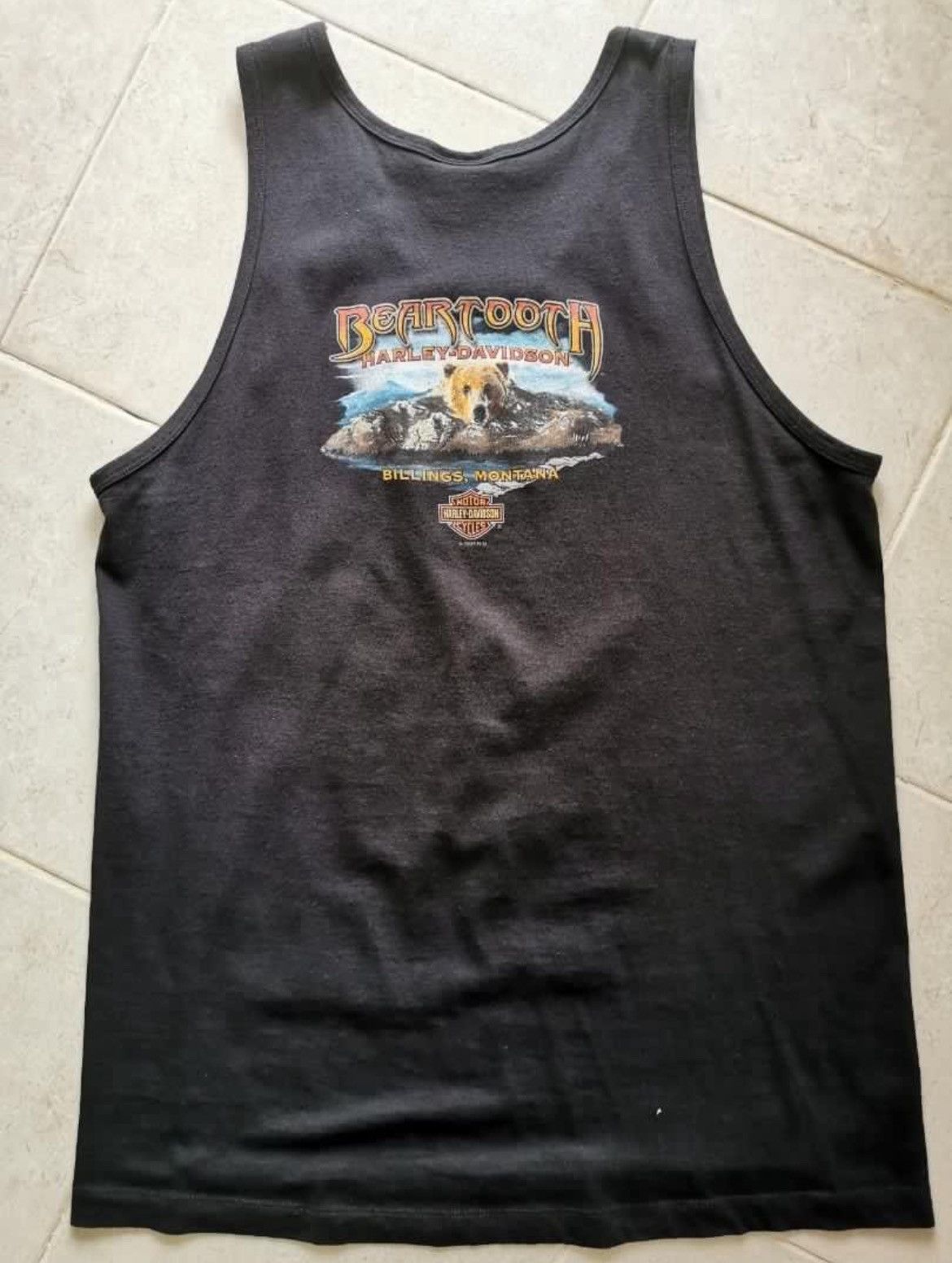Harley Davidson × Vintage Vintage Harley Davidson Size US L / EU 52-54 / 3 - 2 Thumbnail