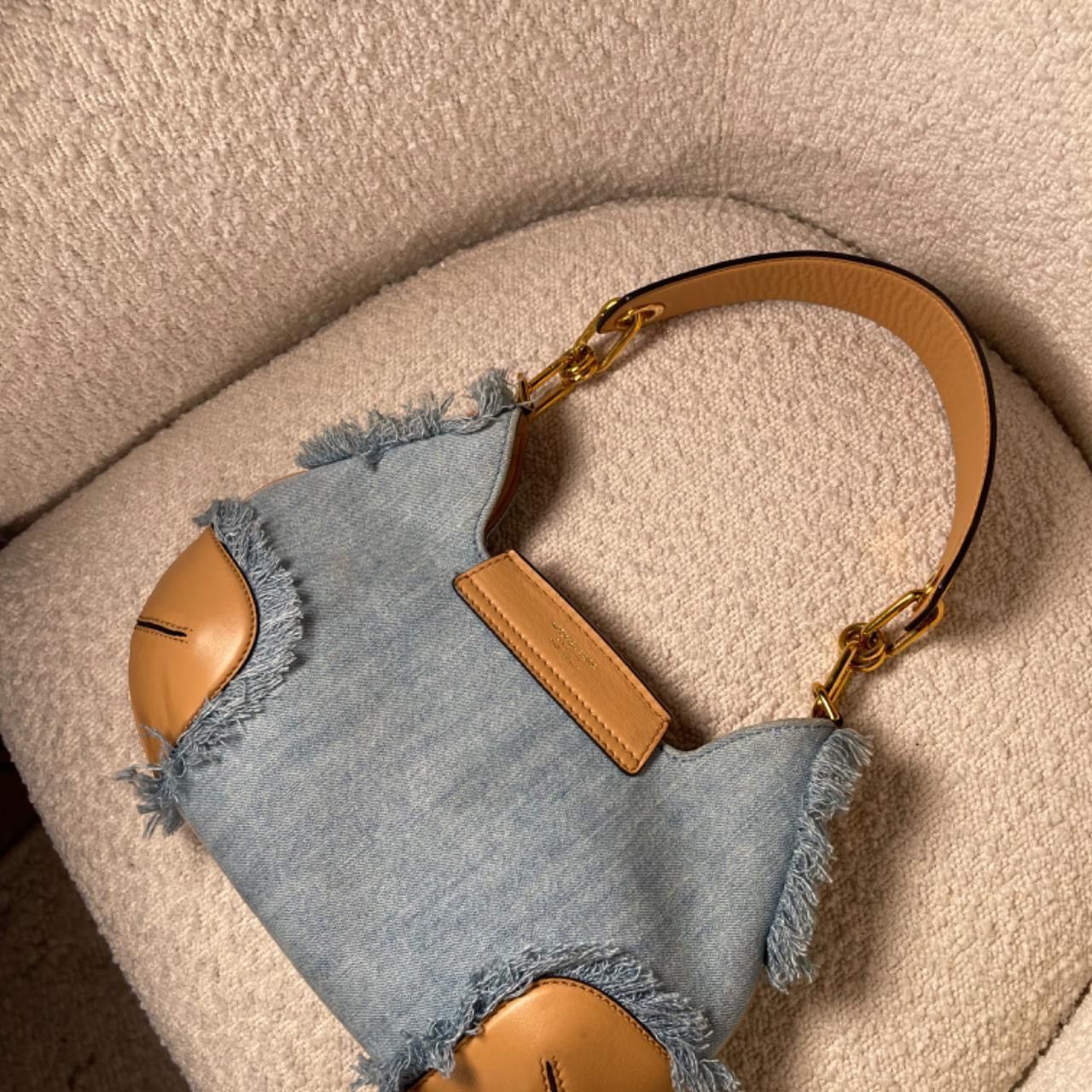 Michael Kors Michael Kors Bancroft Denim Shoulder Bag Size ONE SIZE - 5 Thumbnail