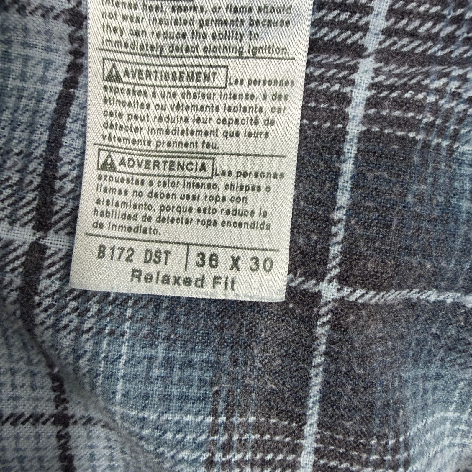 Carhartt Carhartt Relaxed Fit Flannel Lined Jeans Mens 36x30 Blue Size US 36 / EU 52 - 4 Thumbnail