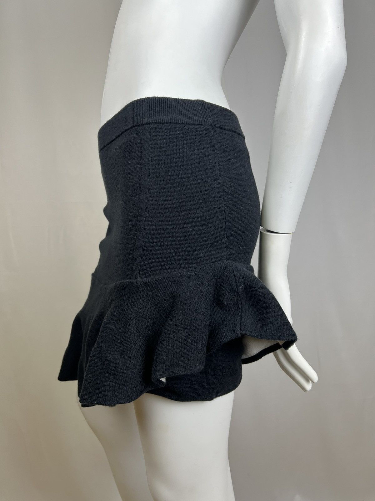 Sandro Sandro Asymmetrical Doble Layer Skirt Size 24" / US 00 / IT 34 - 3 Thumbnail