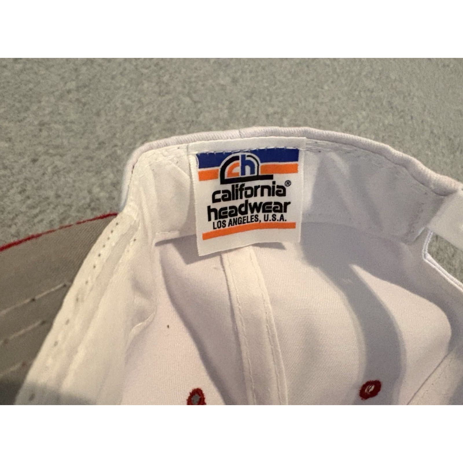 NCAA VINTAGE University of Utah Utes Snapback Hat Cap NCAA Champions Basketball Men One Size White Adjustable Baseball Cap Size ONE SIZE - 4 Thumbnail