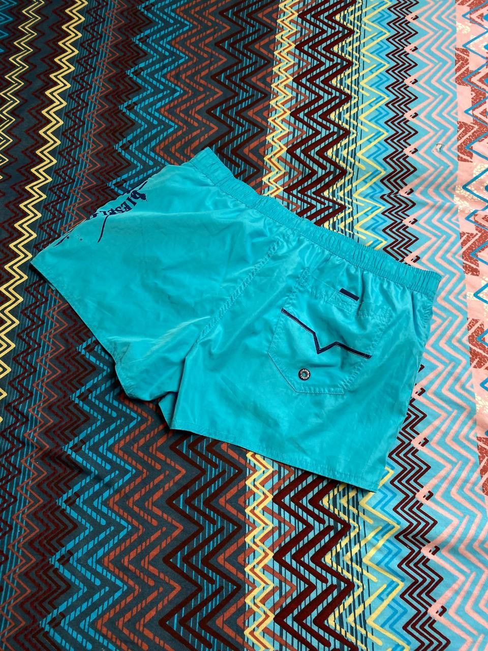 Diesel × Vintage Vintage Diesel Nylon shorts Swim Big Logo Oldmoney Size US 34 / EU 50 - 6 Thumbnail