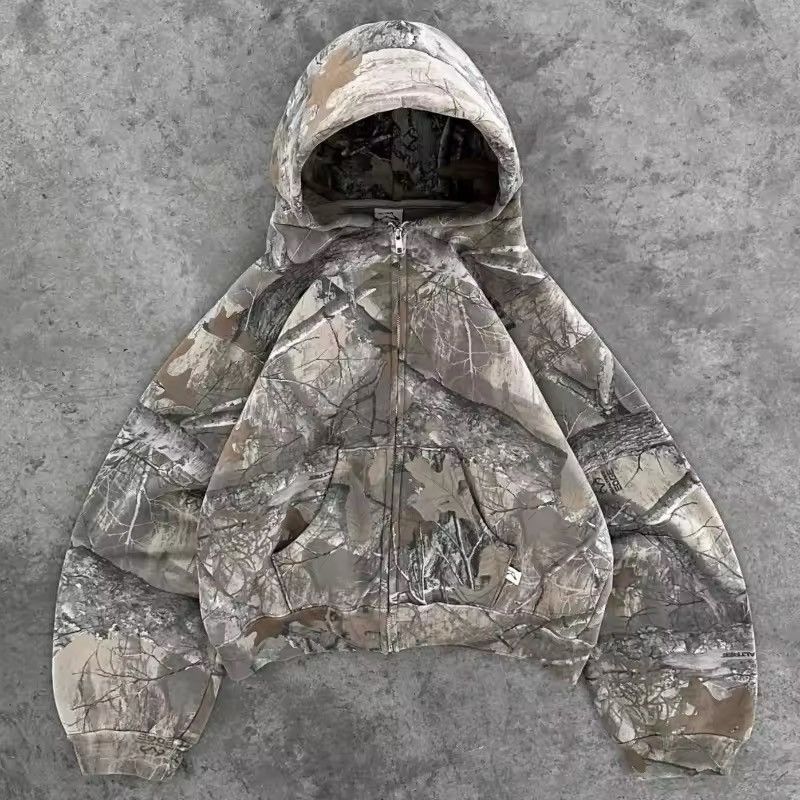 Japanese Brand Loose Zipper Hoodie Size US XL / EU 56 / 4 - 1 Thumbnail