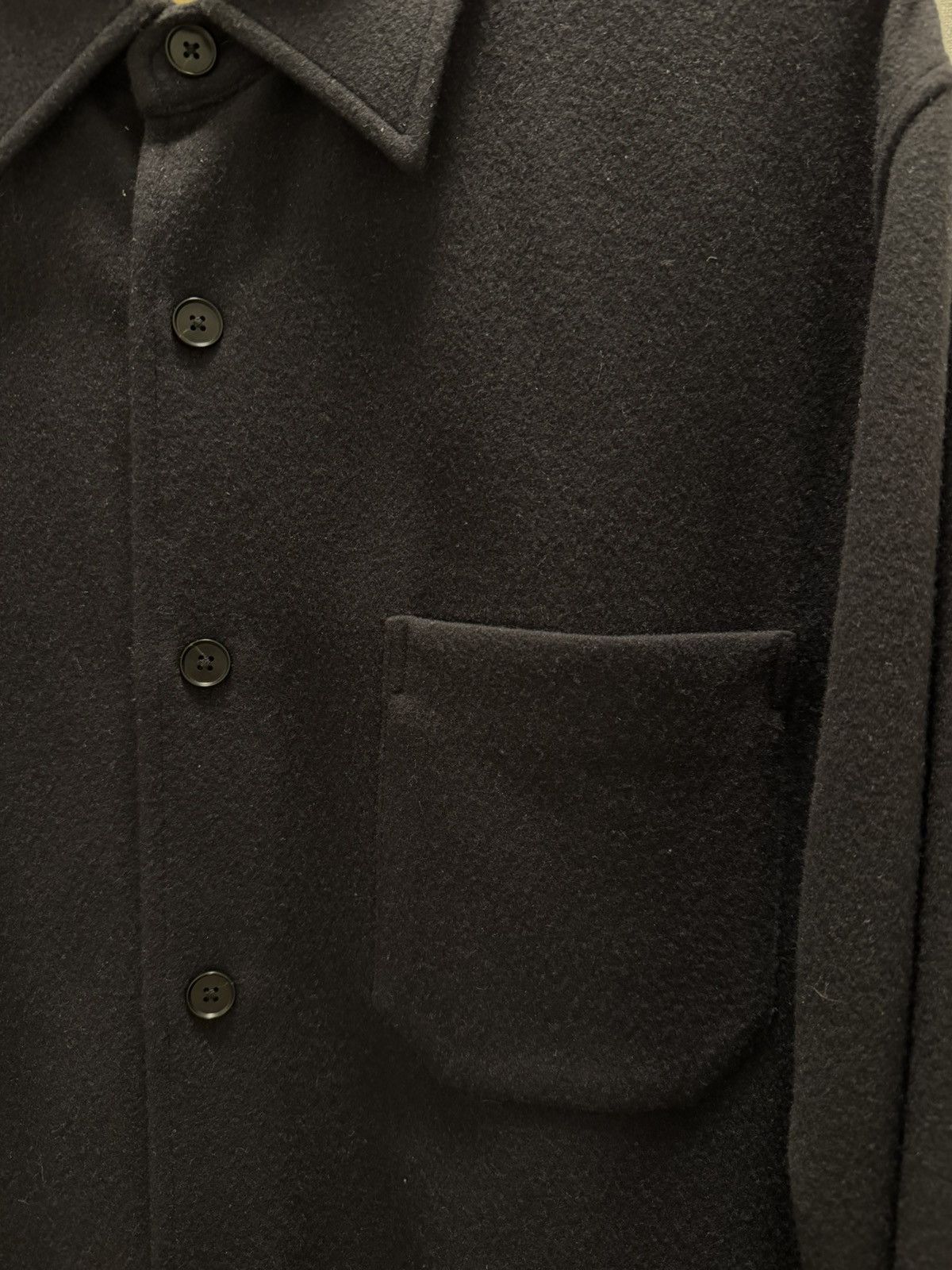 Auralee Auralee Brushed Super Fine Wool Flannel - Ink Black Size US M / EU 48-50 / 2 - 4 Thumbnail
