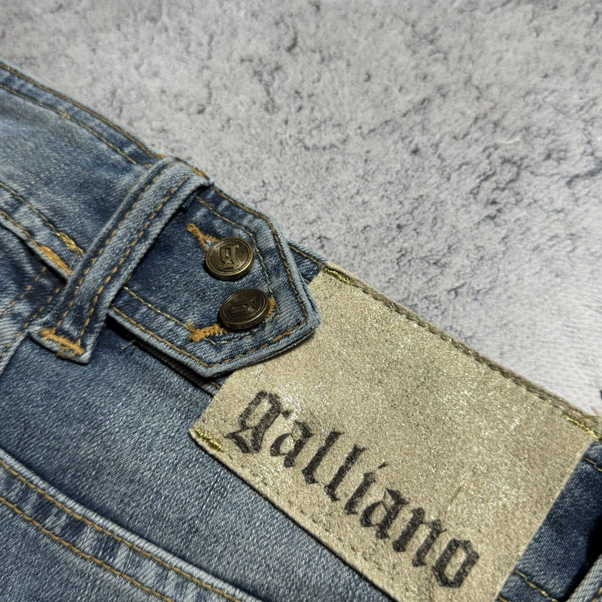 John Galliano NEW Galliano Y2K 00s Mini Shorts Size 24" / US 00 / IT 34 - 6 Thumbnail