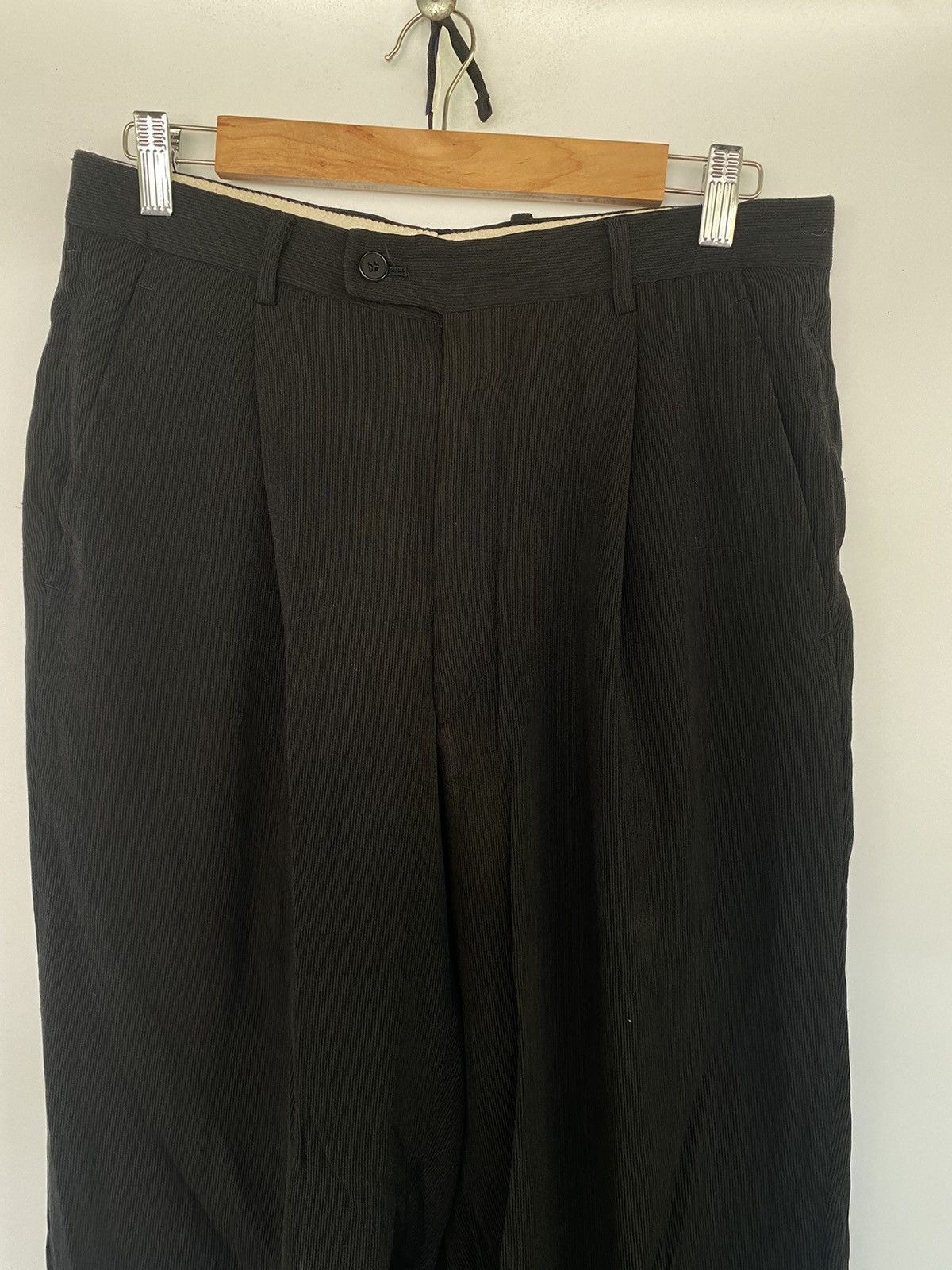 Japanese Brand × Kenzo × Vintage Vintage KENZO Casual Black Trousers Pant Size US 30 / EU 46 - 3 Thumbnail