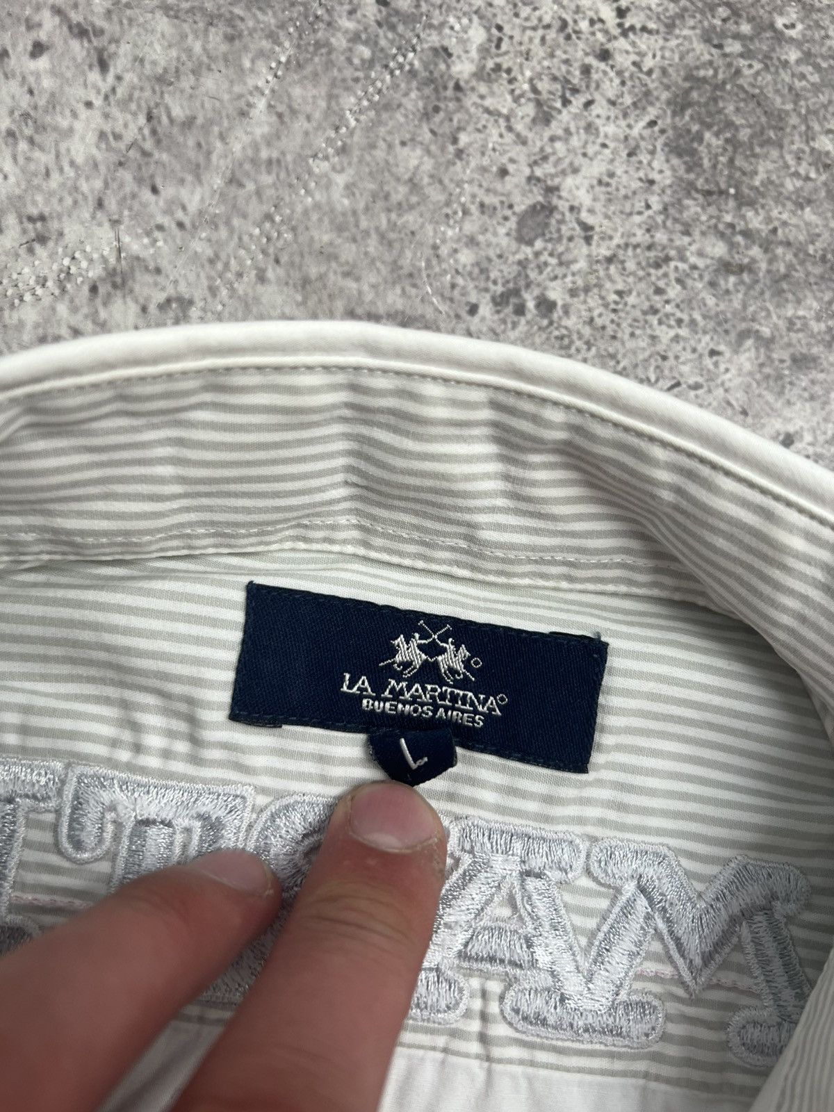 La Martina La Martina Shirt Long Sleeve Polo Cup Y2K Size L Size US L / EU 52-54 / 3 - 5 Thumbnail