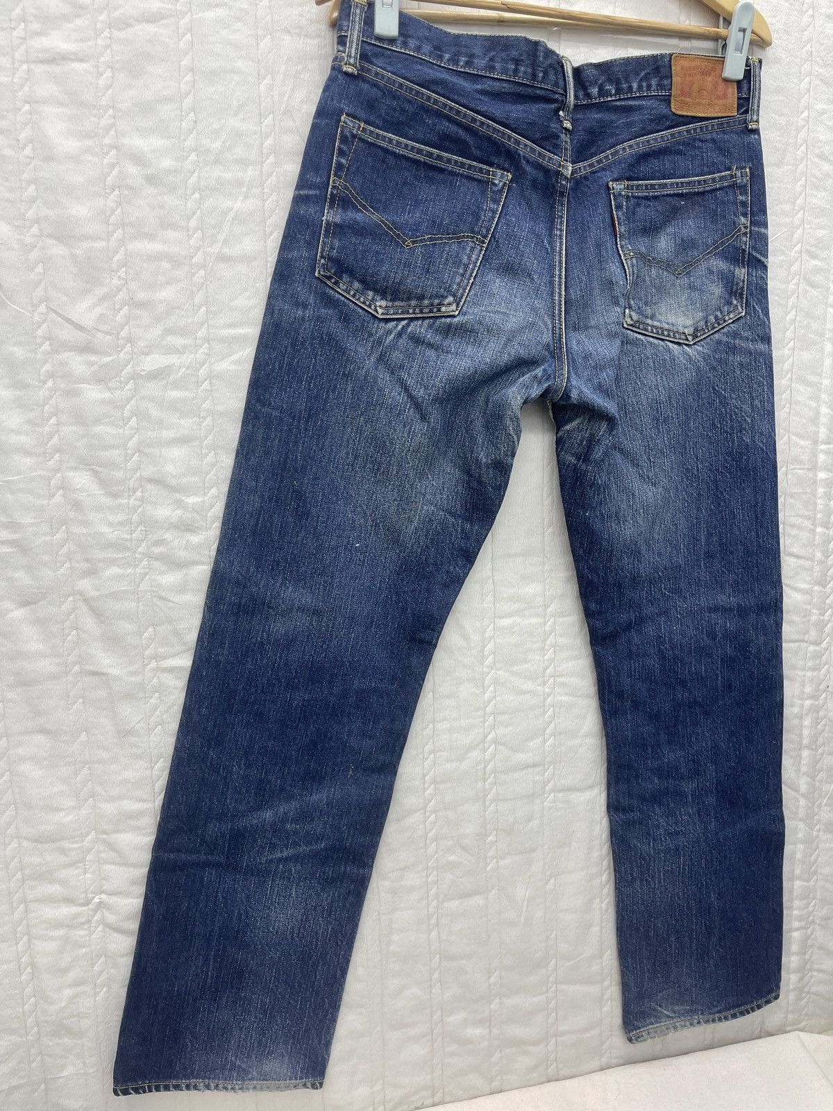 Burgus Plus × Japanese Brand ARCHIVE🔥BURGUS PLUS HINOYA DISTRESS DENIM Size US 34 / EU 50 - 5 Thumbnail