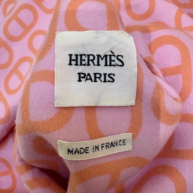Hermes Hermes Zip-up Double-breasted Long Sleeve Coat - Pink Size XS / US 0-2 / IT 36-38 - 7 Thumbnail