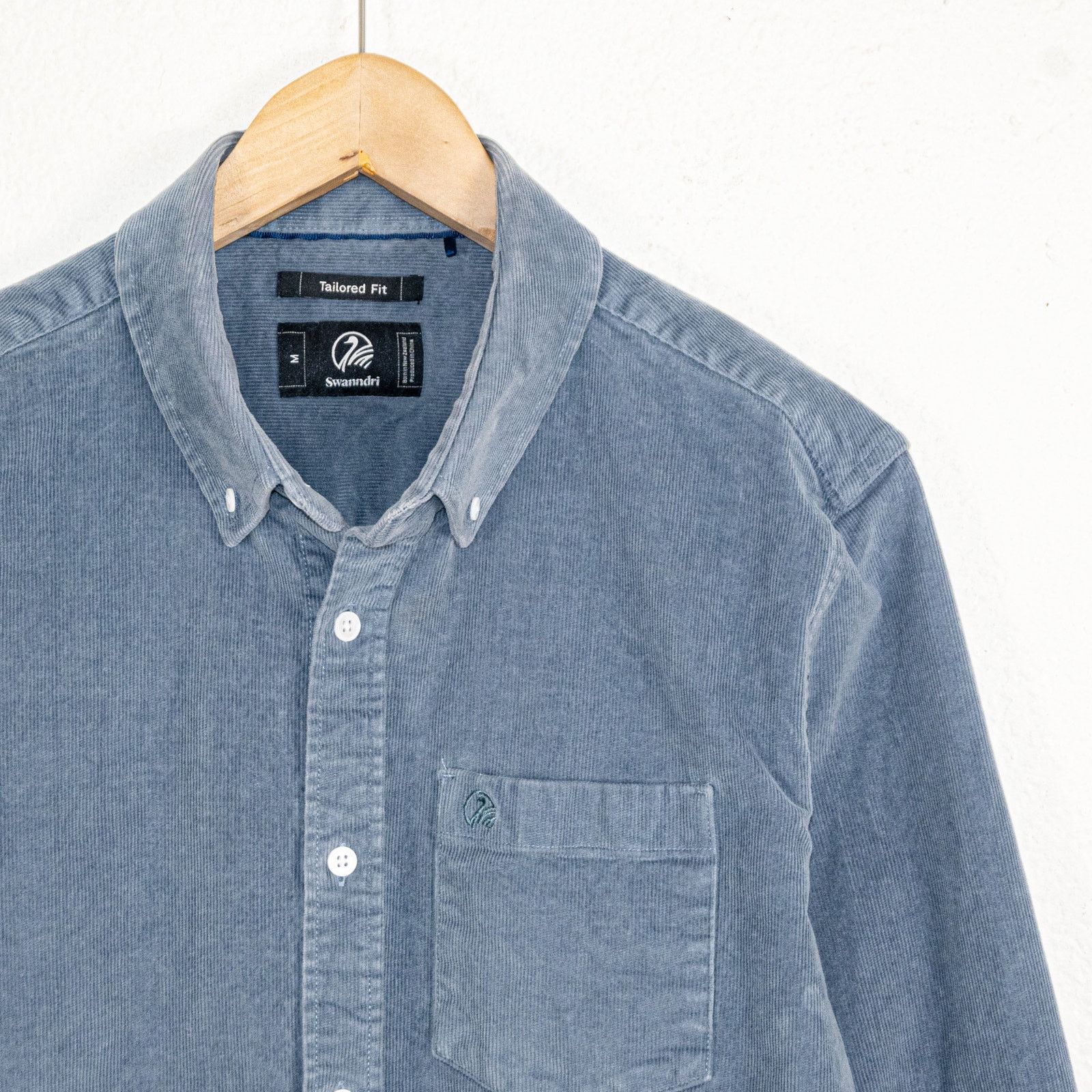 Other Swanndri Medium Ranfurly Corduroy Button down Shirt blue Size US M / EU 48-50 / 2 - 3 Thumbnail