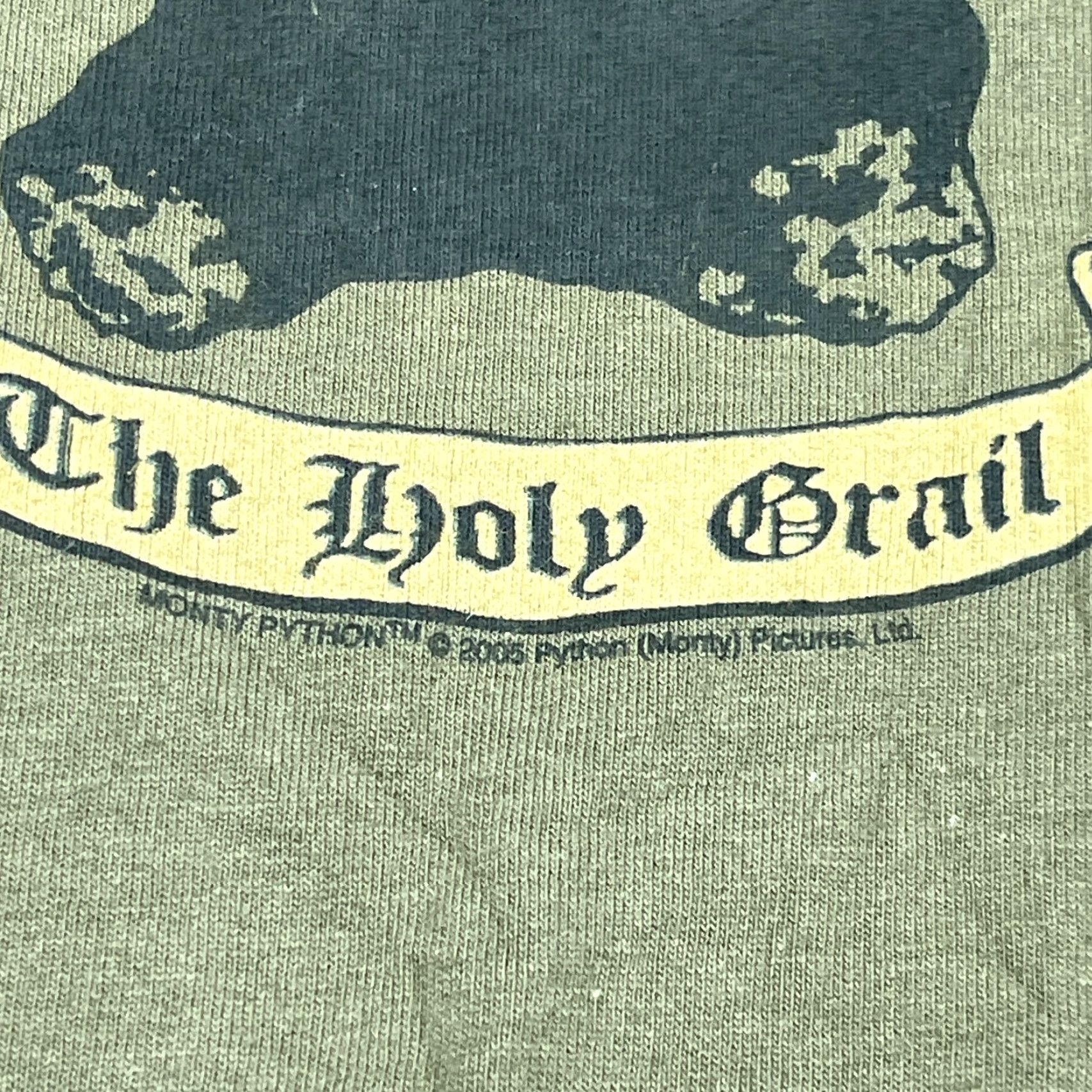 AAA VINTAGE Monty Python Shirt Men L Green Y2K Movie Promo Tee 2006 Olive Logo Graphic Print T-Shirt Theme Hipster Retro TV Mens Size US L / EU 52-54 / 3 - 5 Thumbnail