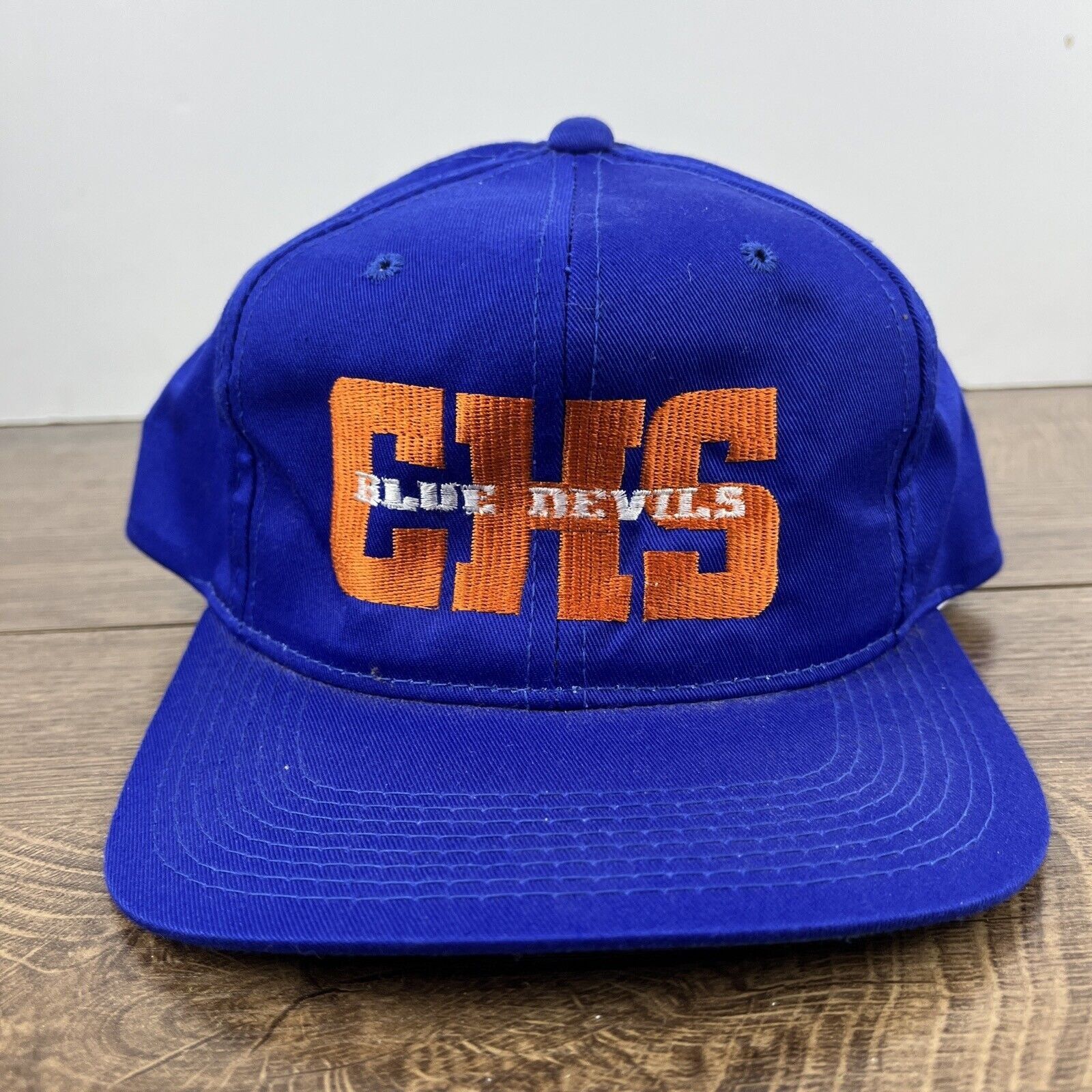 Other CHS Blue Devils Hat CHS Blue Hat Snapback Adjustable Adult S Size ONE SIZE - 4 Thumbnail