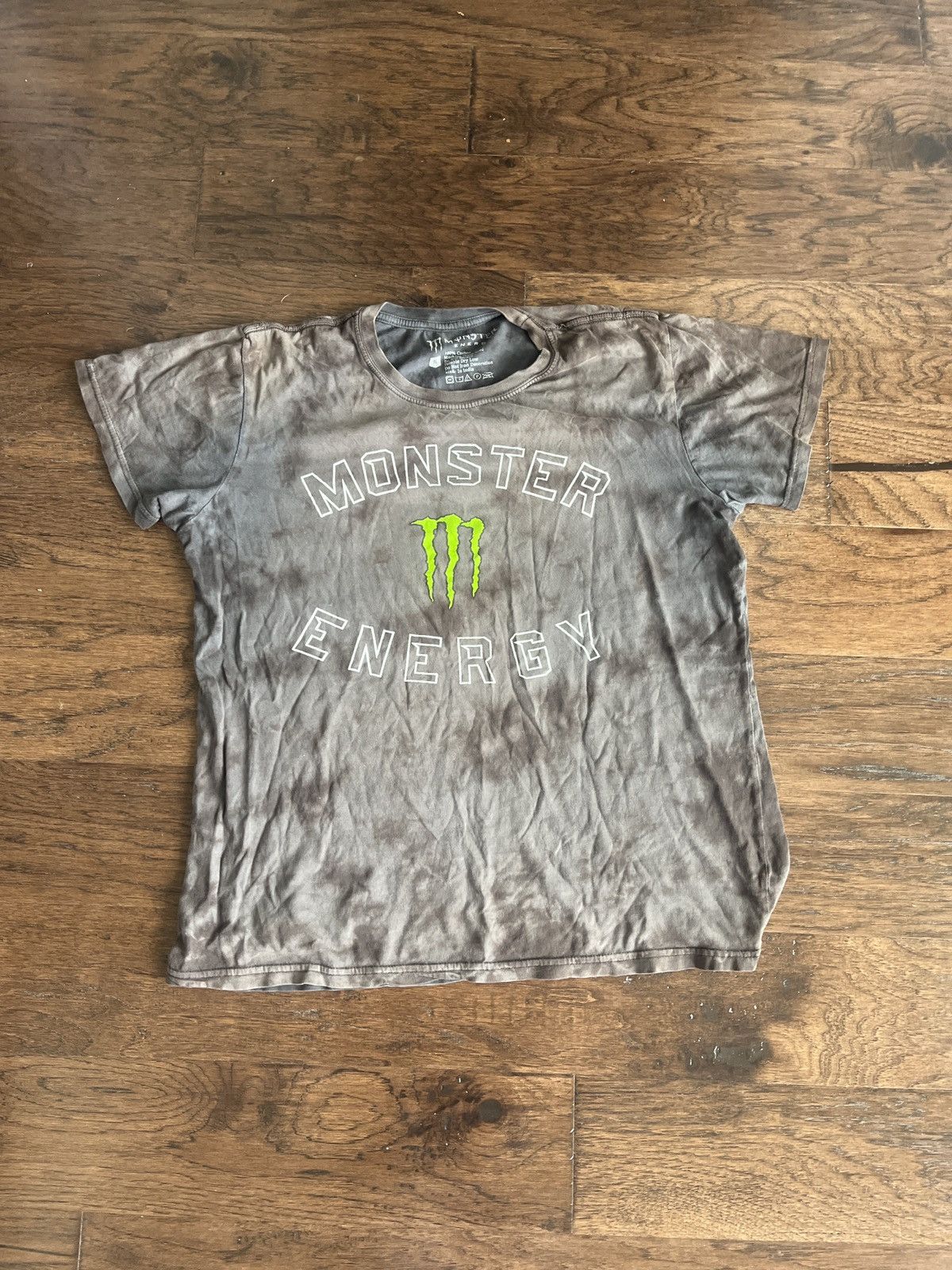 Vintage Monster Energy Tie Die Tee Limited Edition Size US S / EU 44-46 / 1 - 1 Thumbnail