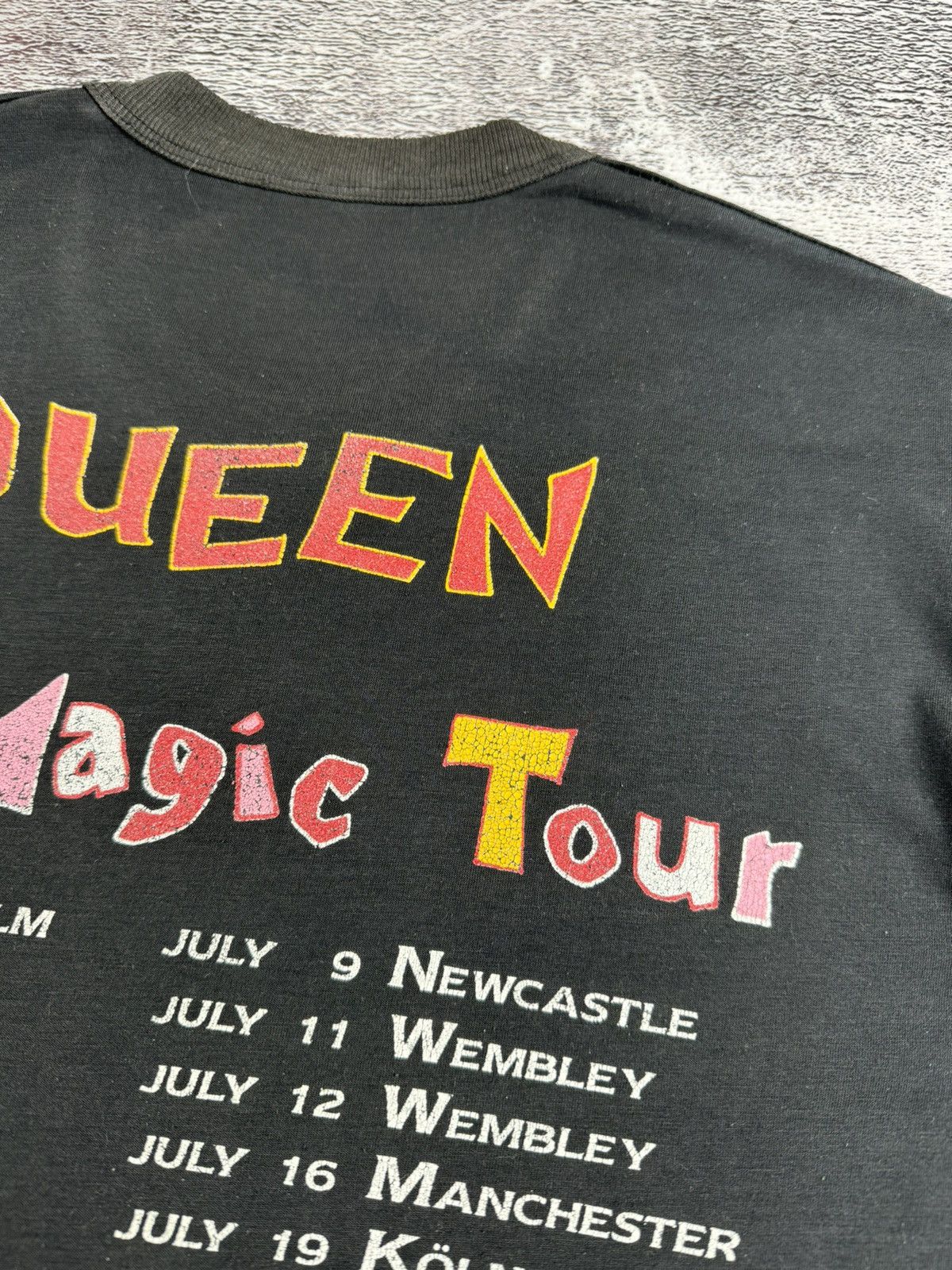 Band Tees Vintage 1986 Queen A Kind of Magic Tour 80S Music T Shirt Size US S / EU 44-46 / 1 - 20 Thumbnail
