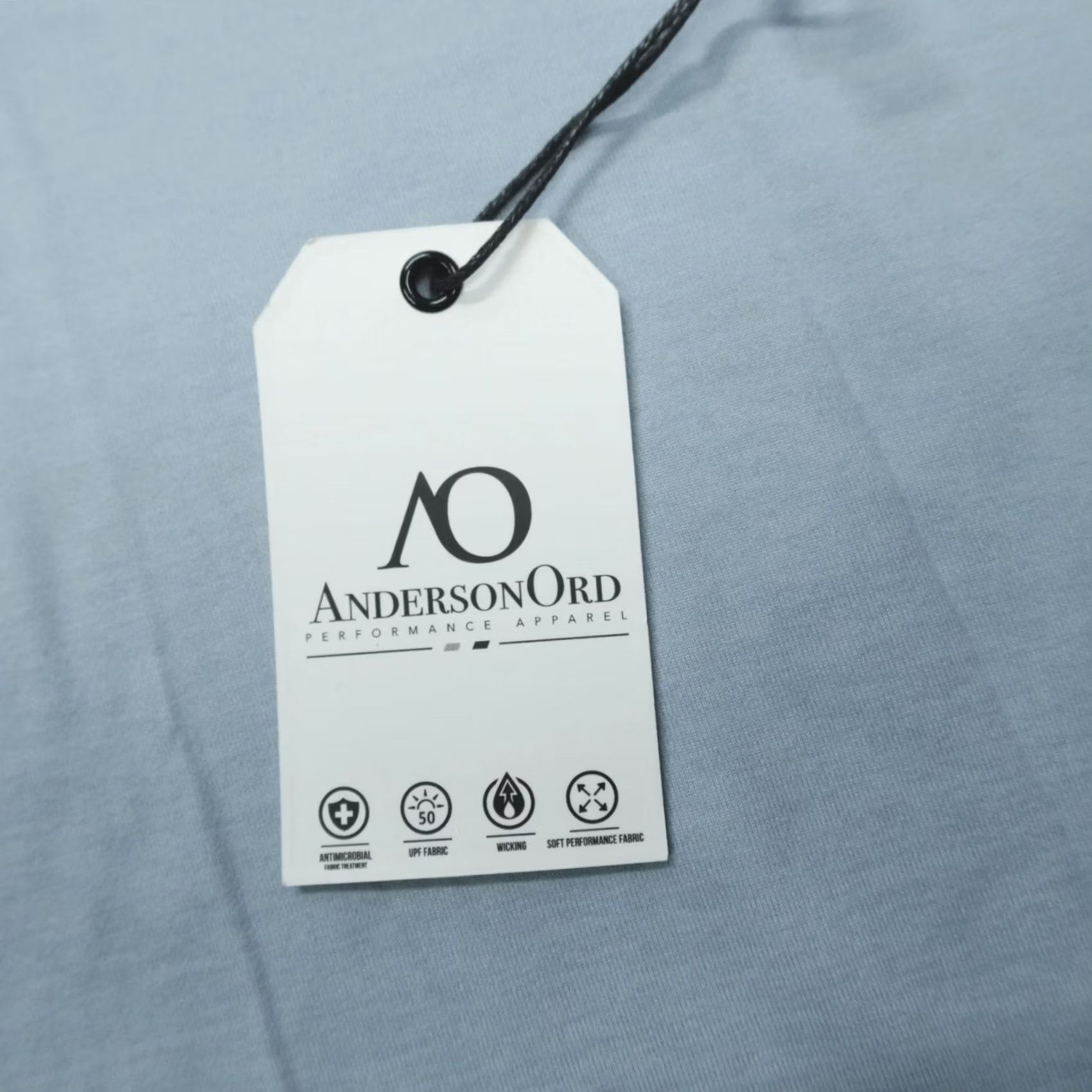 JW Anderson Anderson Ord Aegon Pullover 1/4 Zip Men's 2XL Blue Fog Lightweight Shirt Long Sleeve Mock Neck Logo 90s Sports Tee? Size US XXL / EU 58 / 5 - 3 Thumbnail